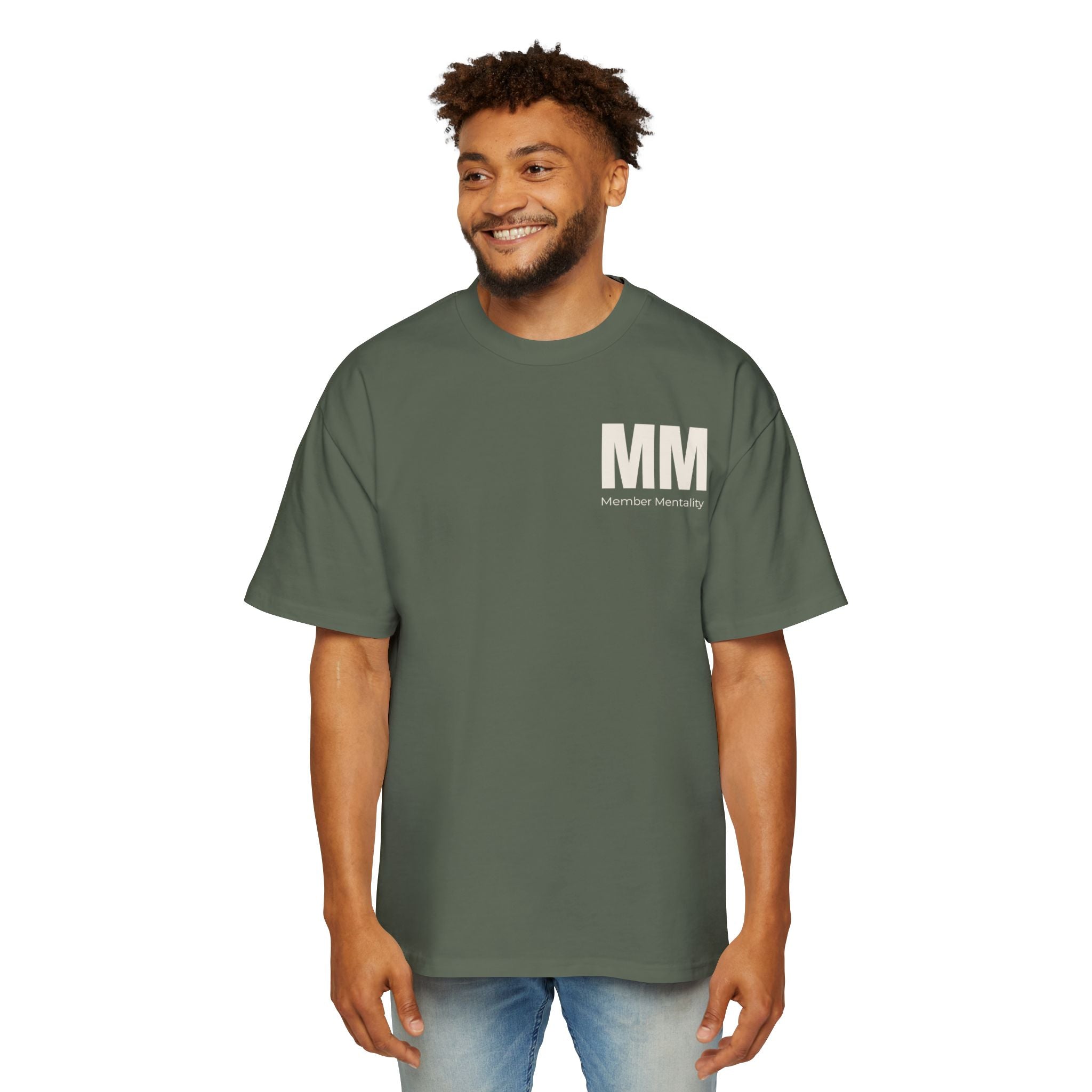 M.M/Men's Heavy Over-sized Tee