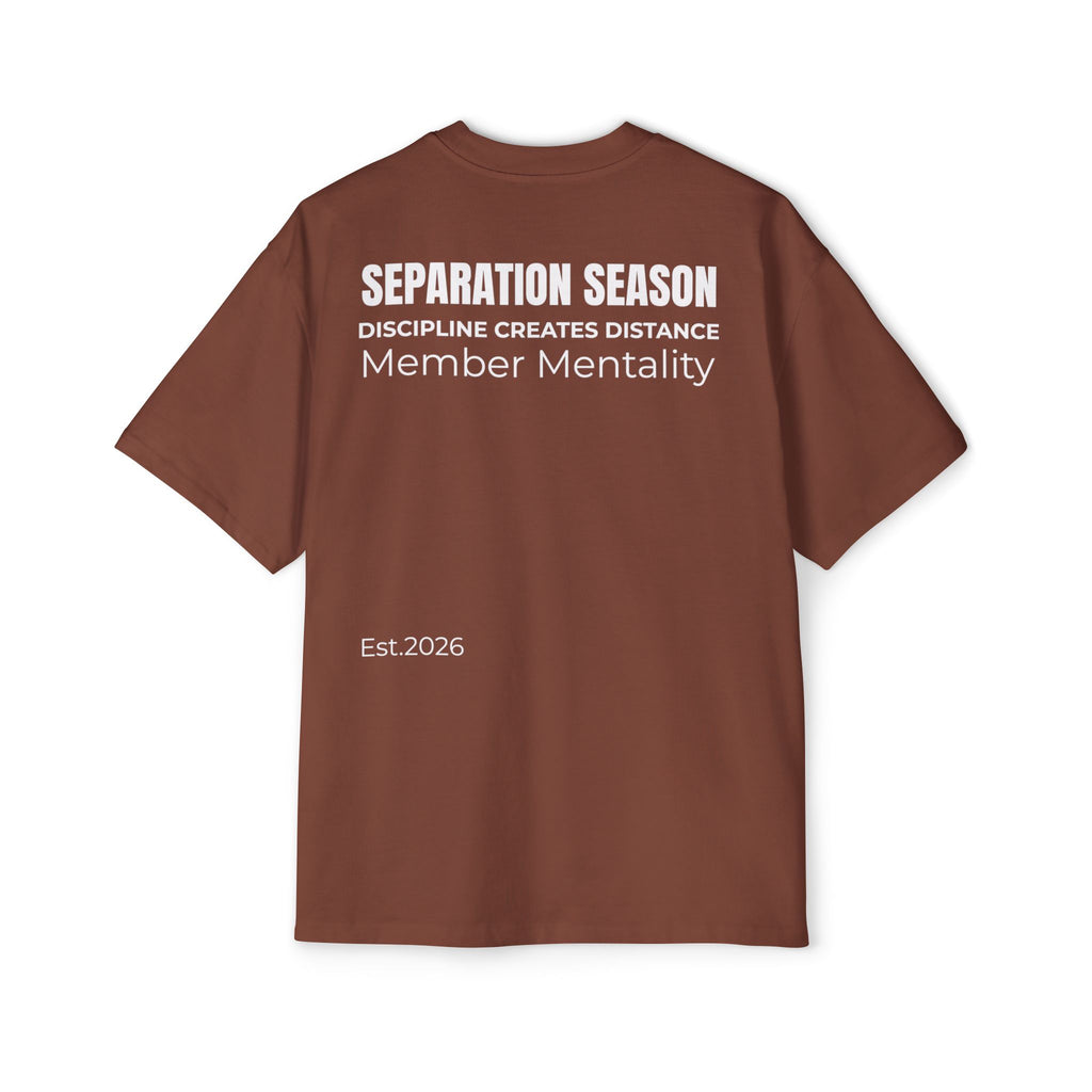 M.M/Men's Heavy Over-sized Tee