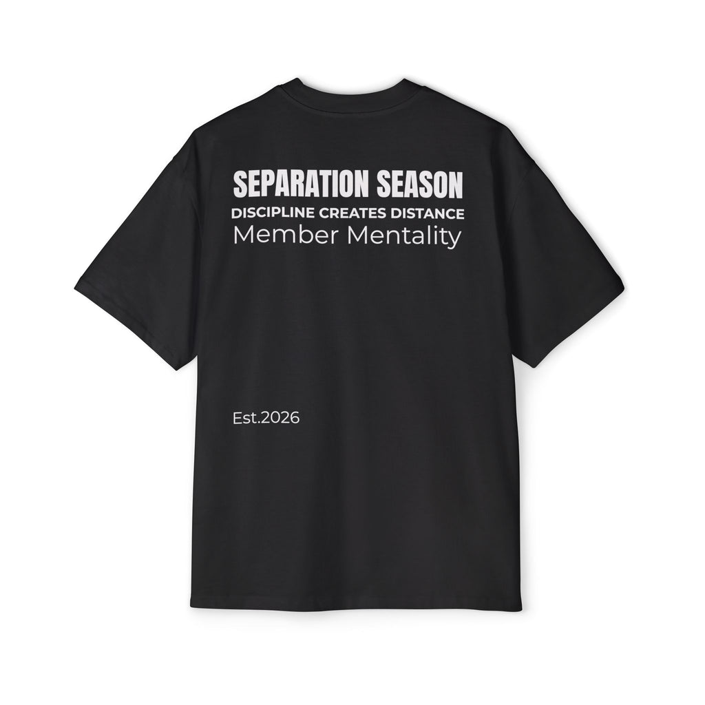 M.M/Men's Heavy Over-sized Tee