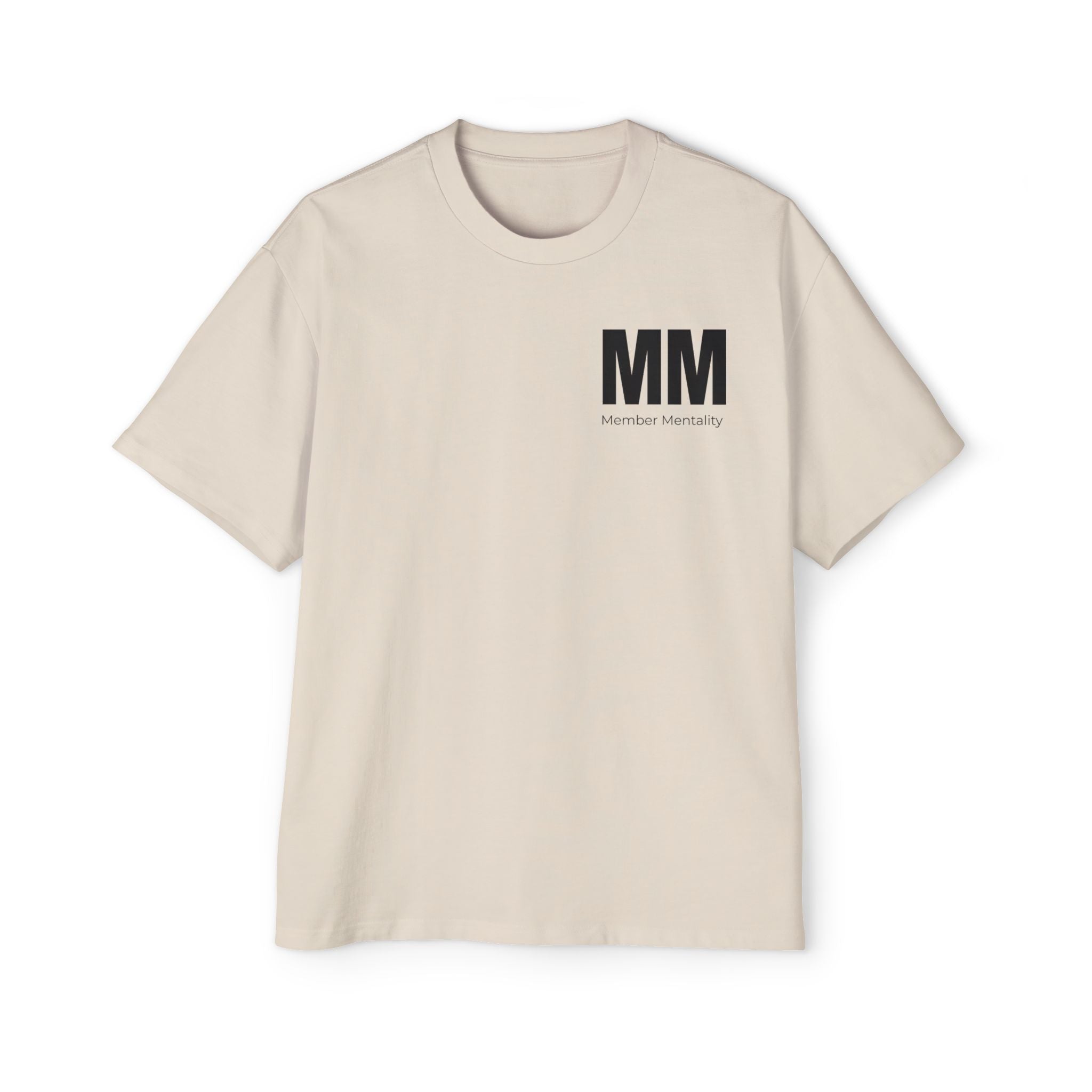 M.M/Men's Heavy Over-sized Tee