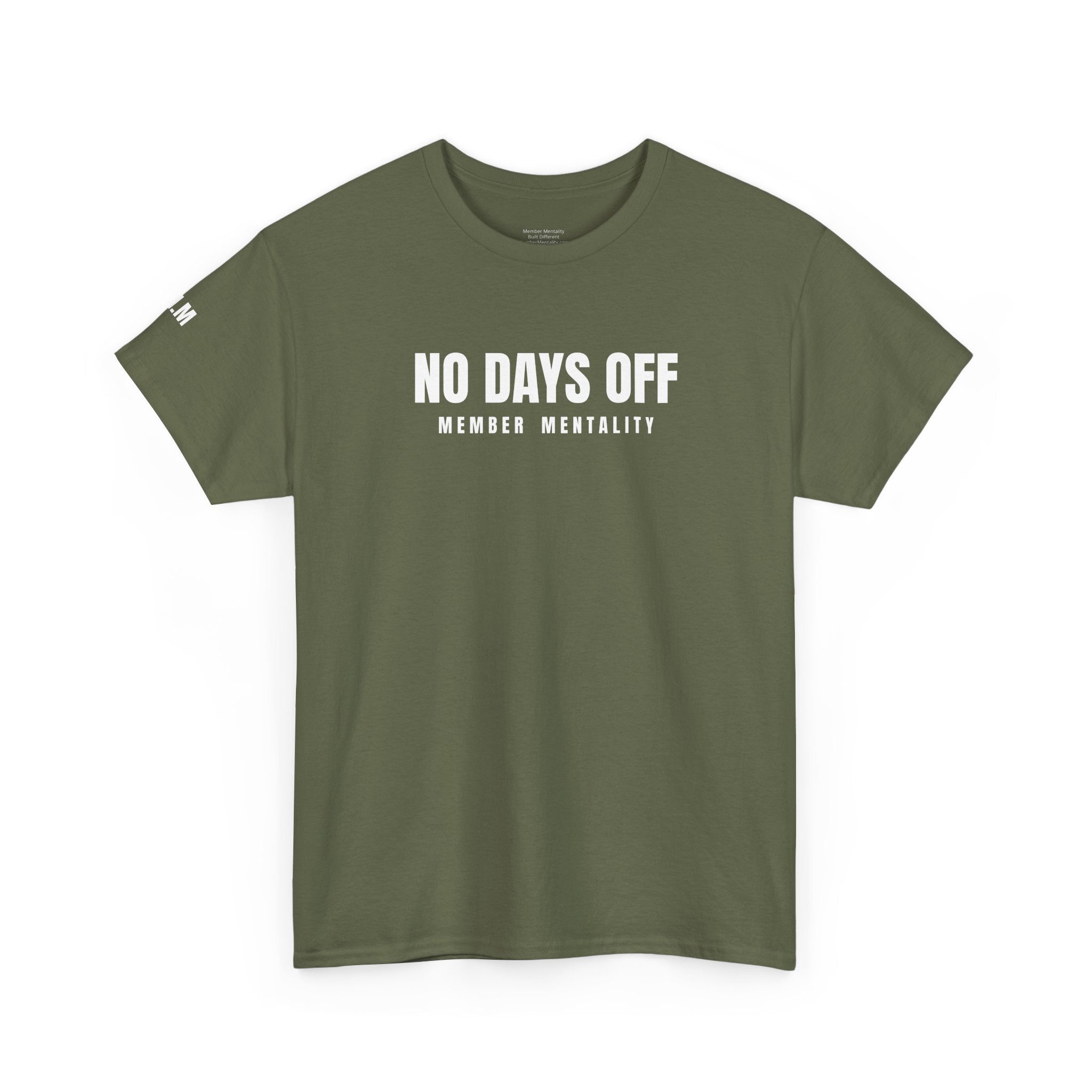 No Days Off Tee | Motivational Fitness Shirt