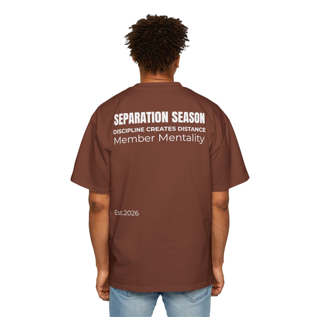 M.M/Men's Heavy Over-sized Tee
