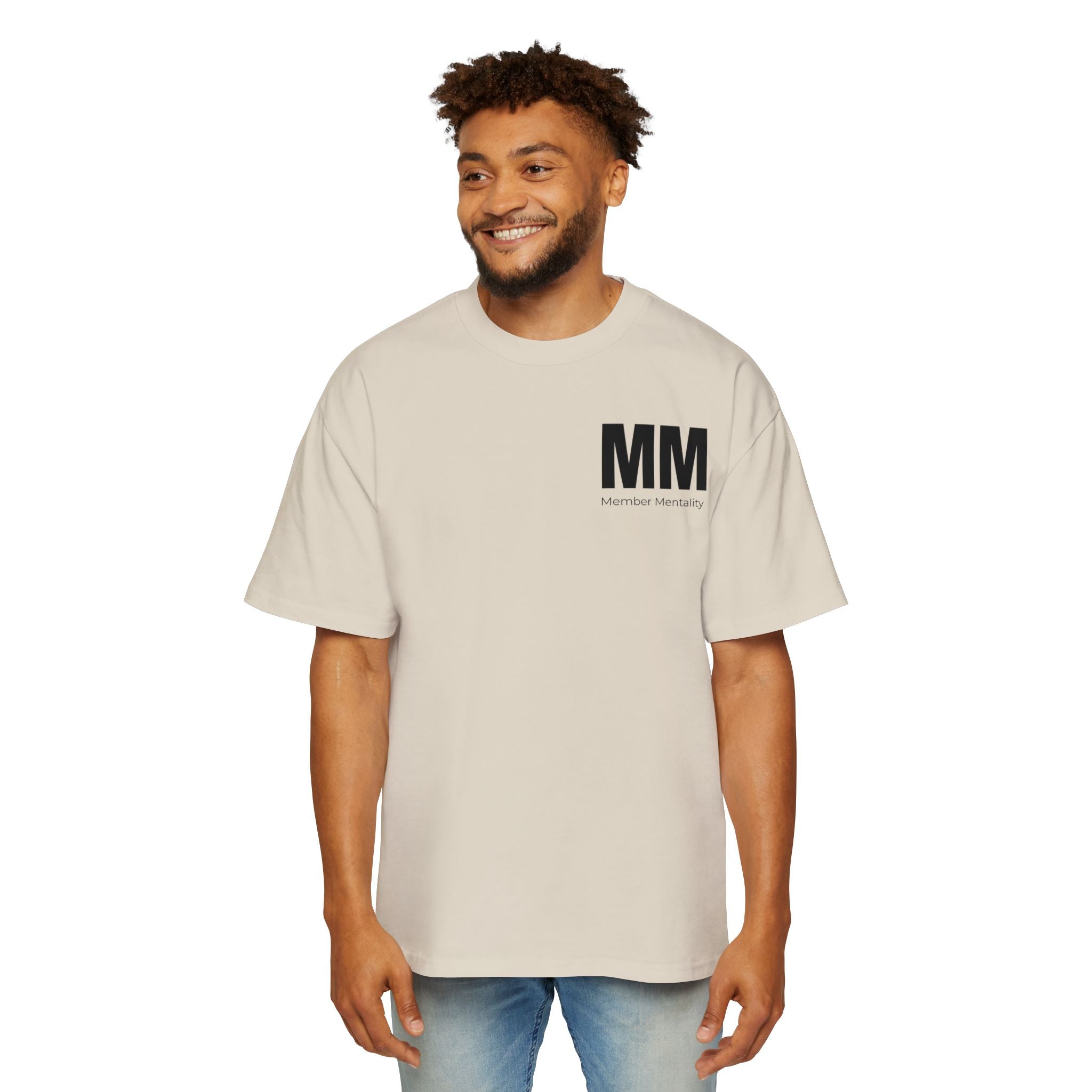 M.M/Men's Heavy Over-sized Tee
