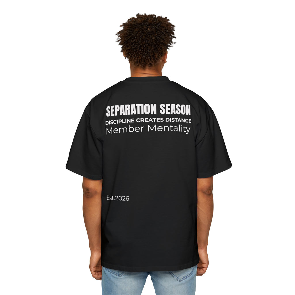 M.M/Men's Heavy Over-sized Tee