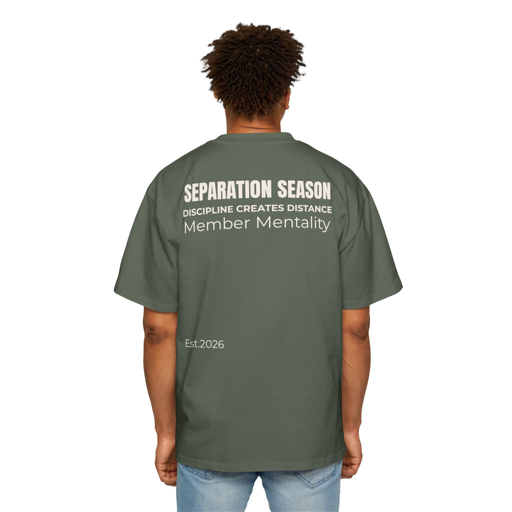 M.M/Men's Heavy Over-sized Tee