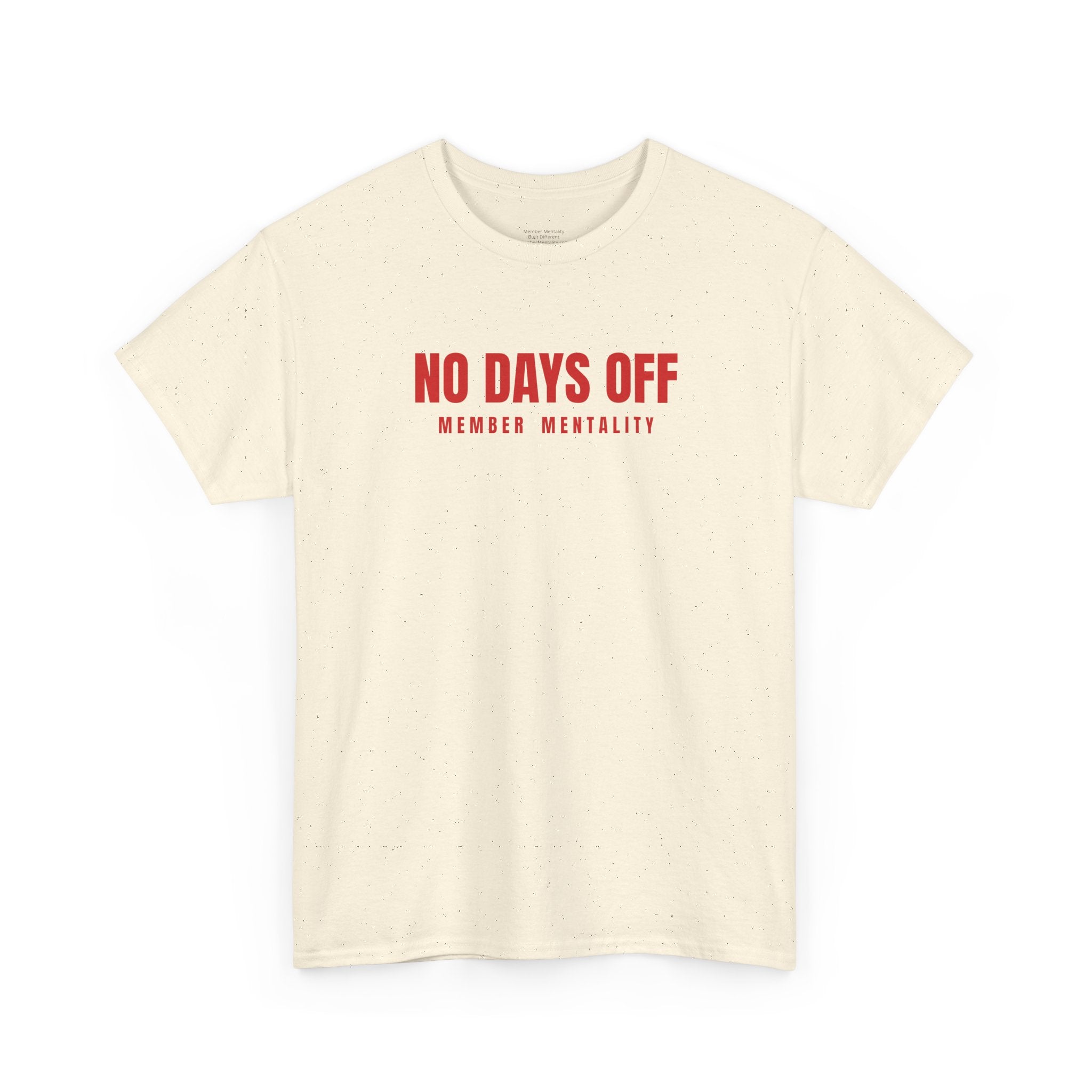 No Days Off Tee | Motivational Fitness Shirt