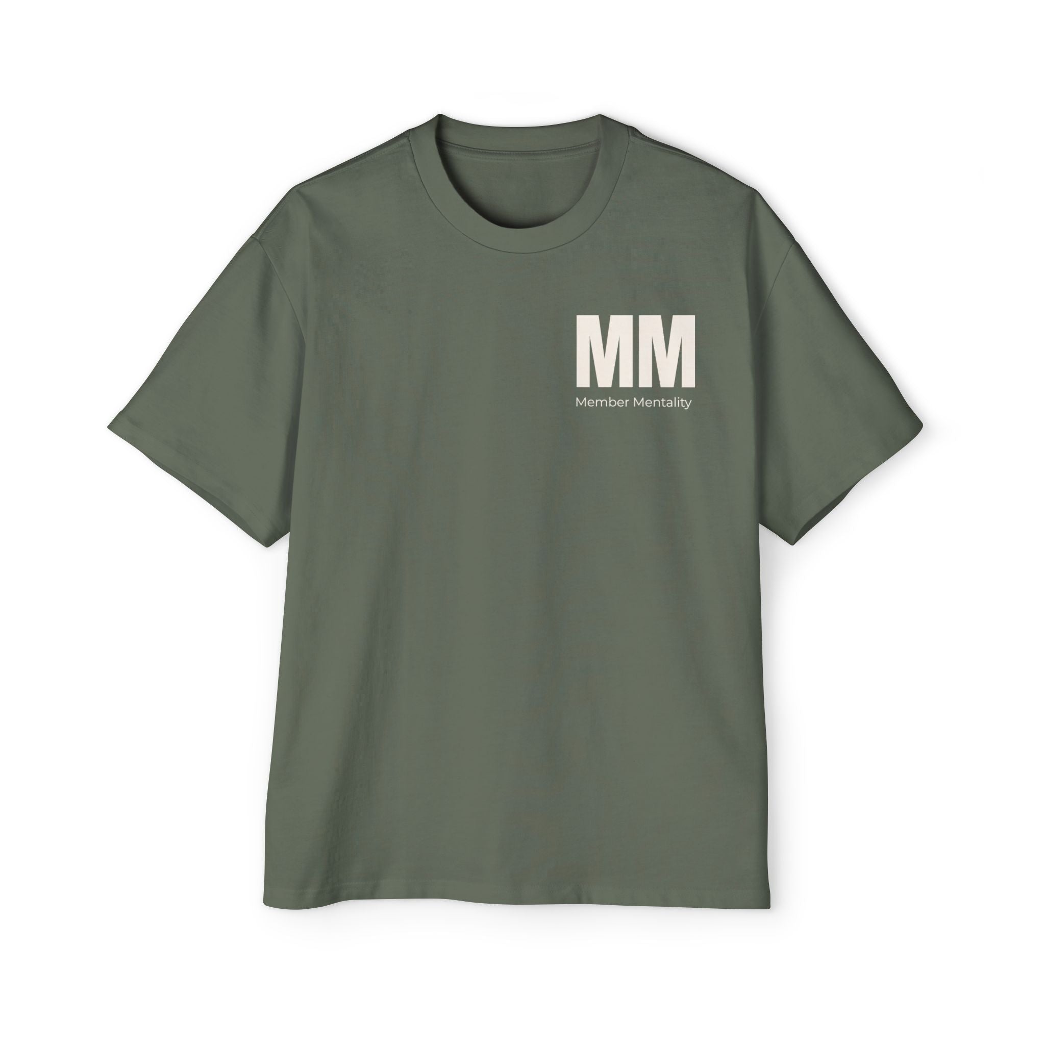 M.M/Men's Heavy Over-sized Tee